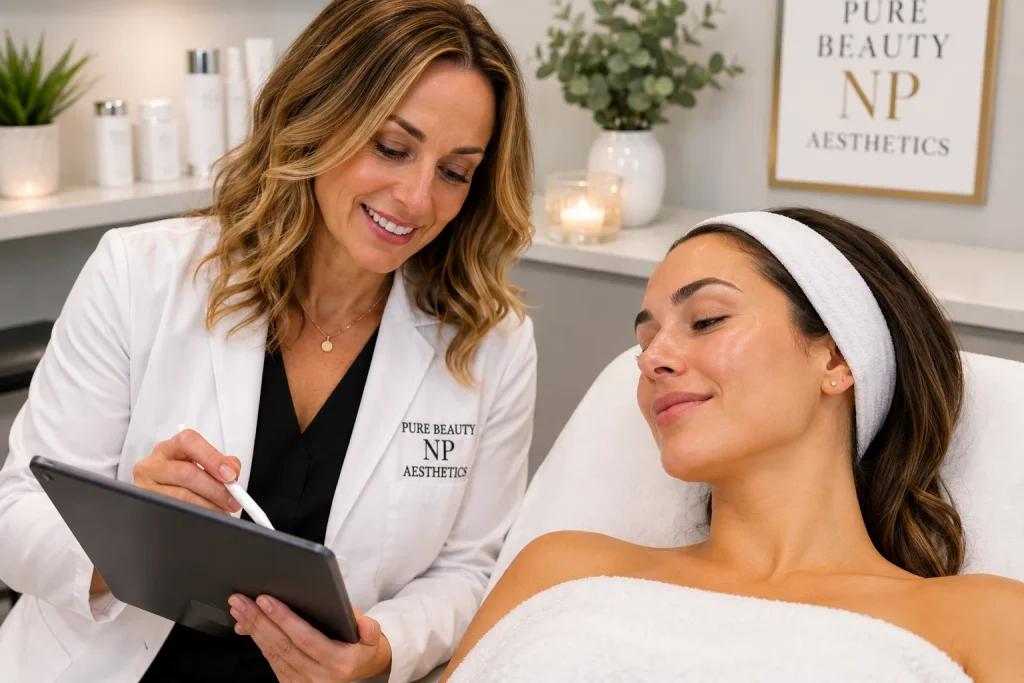 How to choose a medical spa guide featuring PureBeautyNP Aesthetics in Tiverton RI