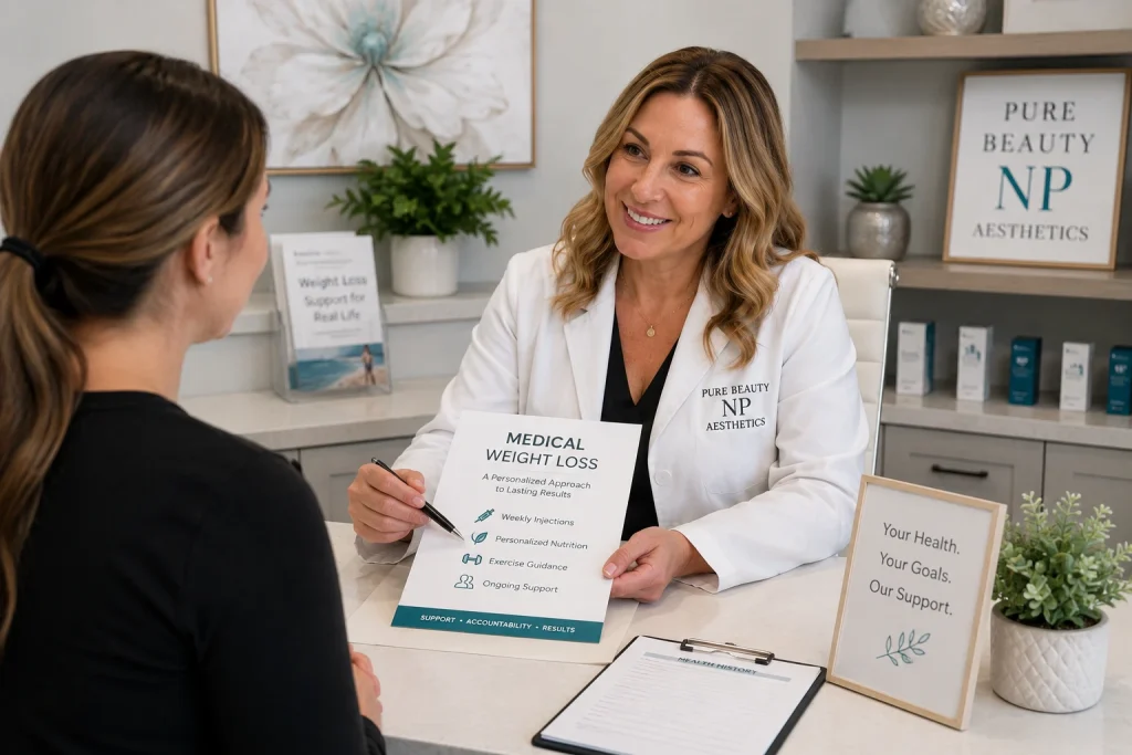 What Is Medical Weight Loss at PureBeautyNP Aesthetics in Tiverton RI?